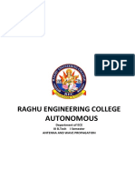 Raghu Engineering College: Autonomous