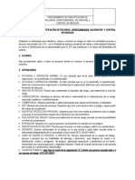 Identificación de Peligros, Evaluación y Control de Riesgos Rev 7