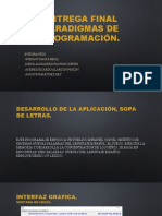 Entrega Final Paradigmas de Programación