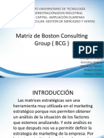 Matriz BCG Presentación