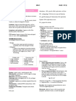 Cellular Aberrations Notes 