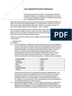 Línea Base Ambiental Proyecto Quellaveco Avance