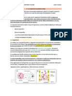 Inmunología Tema 2: La Respuesta Inmunitaria Celular