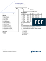 DDR4 Module Part Numbering System