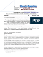 5 °matemática Guía N°5 Ev. Formativa