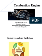 Emissions and Air Pollution - Catalytic Convertor