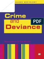 (Skills-Based Sociology) Tony Lawson, Tim Heaton (Auth.) - Crime and Deviance-Macmillan Education UK (1999)