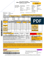 Bill of Supply For Electricity: Due Date: 13-02-2021