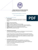 Lengua Española Básica II La Comunicación