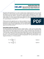 Application Note 226: Step-Up DC-DC Converter Calibration and Adjustment Using A Digital Potentiometer