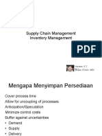 Supply Chain Management Inventory Management: Hendra, S.T., M.T. Dosen Stmik Ibbi