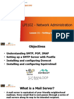LPI102 - Lesson11 - Setting Up Email Server