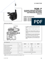 RQM - P: Series 60 Subplate Mounting RQM3-P ISO 6264-06 RQM5-P ISO 6264-08 RQM7-P ISO 6264-10