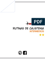 Rutinas de Calistenia Nivel Intermedio