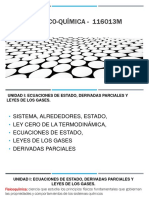 Unidad 1 Ecuaciones de Estado, Derivadas Parciales y Leyes de Los Gases