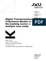 Digital Transformation of Business Models in The Banking Sector A Multiple Case Study