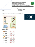 Soal UTS Tematik SDLB Kelas 2 Semester 2