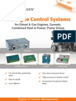 Analogue Control Systems: For Diesel & Gas Engines, Gensets, Combined Heat & Power, Pump Drives