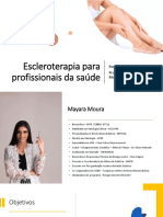 Escleroterpia para Profissionais Da Saúde - Material Da Aula