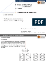 14 Lecture Compression Member Laced Column DSS