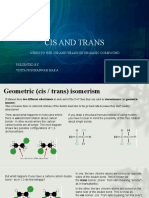 When To Use Cis and Trans in Organic Compound