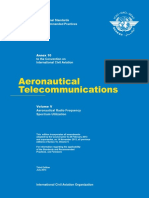 Icao Annex 10 Aeronauticaltelecommunicationsvolumev-Aeronautical