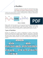 'What Is A Rectifier:-: Types of Rectifiers