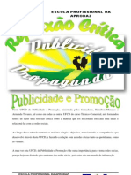 Reflexão Crítica de Publicidade e Promoção