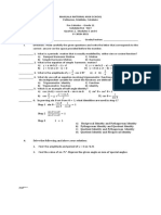 Summative Test Pre Calculus Q2 Modules 5 and 6