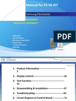 User Manual For ES VE-PJT: Samsung Electronics