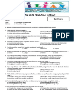 Soal Tema 6 Kelas 3 SD Subtema 2 Perubahan Energi Dan Kunci Jawbaan