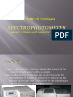 Introduction To Analytical Techniques: Prepared By: Michael John R. Aguilar, RMT