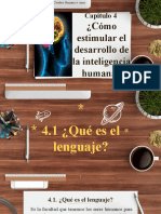 Capítulo 4 - ¿Cómo Estimular El Desarrollo de La Inteligencia Humana