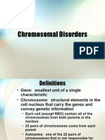 Chromosomal Disorders