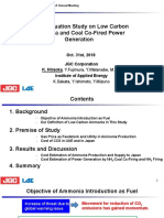 Cost Evaluation Study On Low Carbon Ammonia and Coal Co-Fired Power Generation