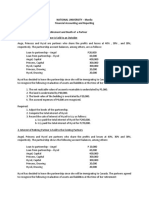 Financial Accounting Reporting - Partnership Dissolution