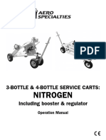 Nitrogen: 3-Bottle & 4-Bottle Service Carts