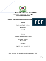 Informe #6 PrÃ¡ctica #7 MecÃ¡nica de Suelos 1 ING-481-02 Pedro JosÃ© PagÃ¡n Paulino 17-2181.