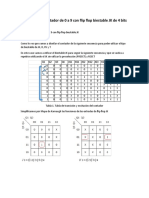 Diseño de Un Contador de 0 A 9 Con Flip-Flop Biestable JK y Tipo D de 4 Bits