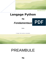 Python Cours