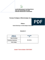 Rapport de TP S2 Composant de Puissance