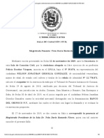 TSJ-SCC. 2020-01-28. Sent. No. EXEQ.000015. Nelson Jonathan Grisolia González C. Banco Del Orinoco N.V.