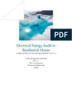 Electrical Energy Audit in Residential House