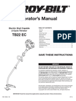 Troy Bilt Trimmer Manual