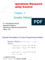 Simplex Method