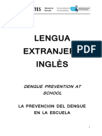 Lengua Extranjera Inglès: Dengue Prevention at School