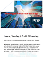 Pt7 - Lending To Business Customers