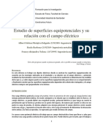 Informe 2. Superficies Equipotenciales