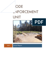 Code Enforcement Unit: Annual Report