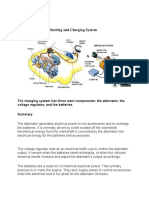 The Charging System Has Three Main Components: The Alternator, The Voltage Regulator, and The Batteries